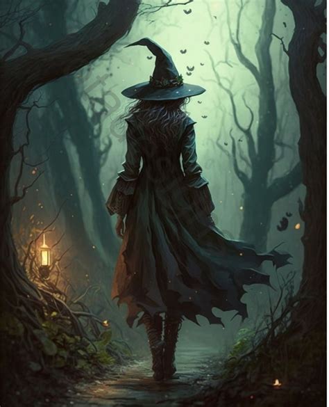 The Forest Witch and her Connection to the Elements